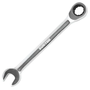 Llave combinada pulido espejode matraca métrica, 12 puntas, 12mm