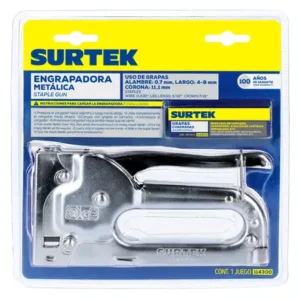 Engrapadora metálica tipo pistola para grapas de 5/32" a 5/16"