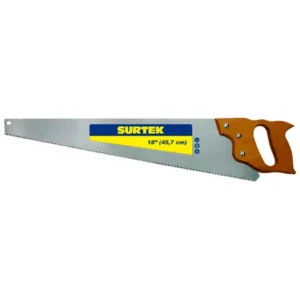 Serrucho triple filo con mango de madera 20"