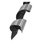 Broca para madera de acero alcarbono tipo gusano 5/8" zanco 2 en 1