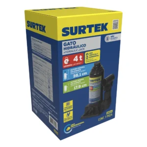 Gato hidráulico de botella, 4 ton