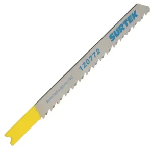 Segueta para sierra caladora zanco tipo U para corte recto, acabado fino, 100 mm, 10 dpp