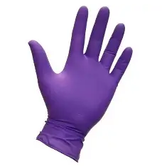 Guantes de nitrilo desechables Mediano