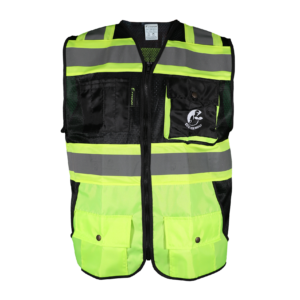 Chaleco ejecutivo dual tono con reflejante bicolor