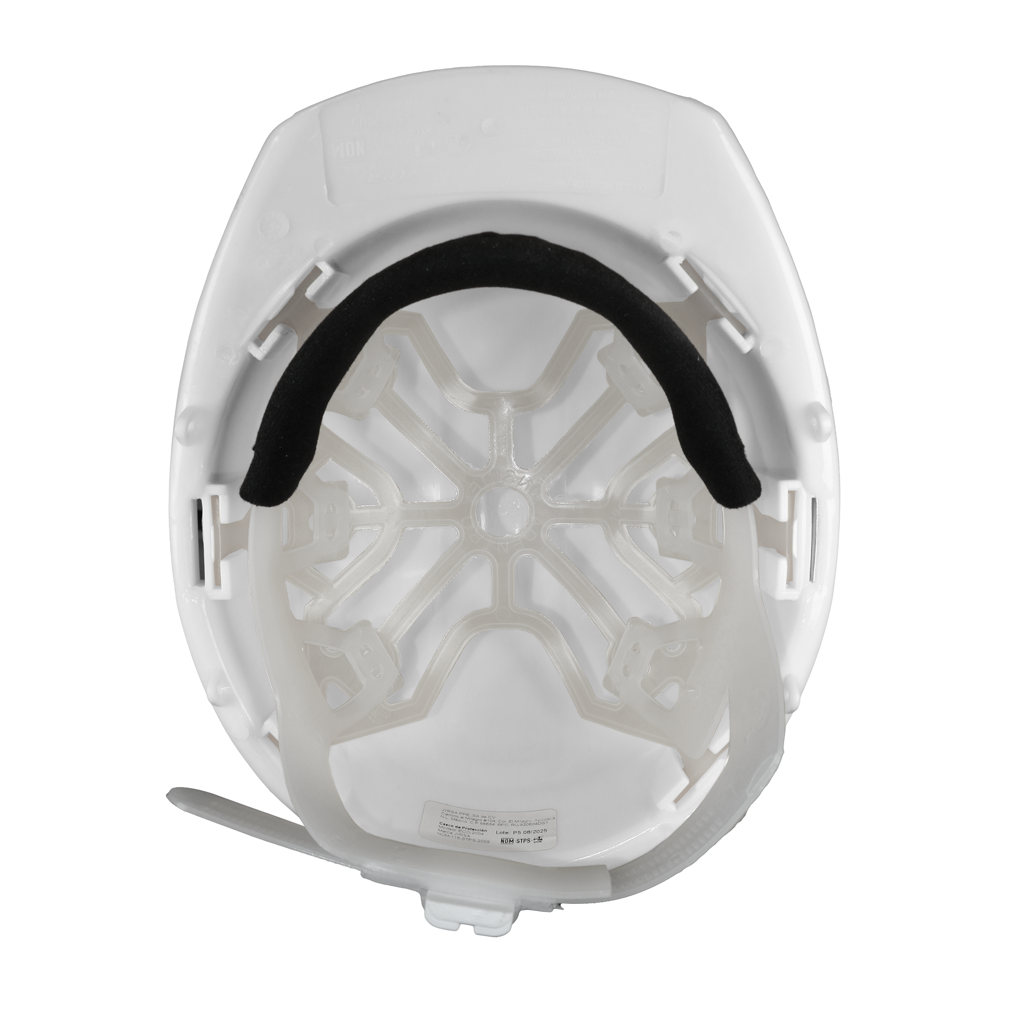 Casco dieléctrico suspensión plástica de 6 puntos. - Image 2